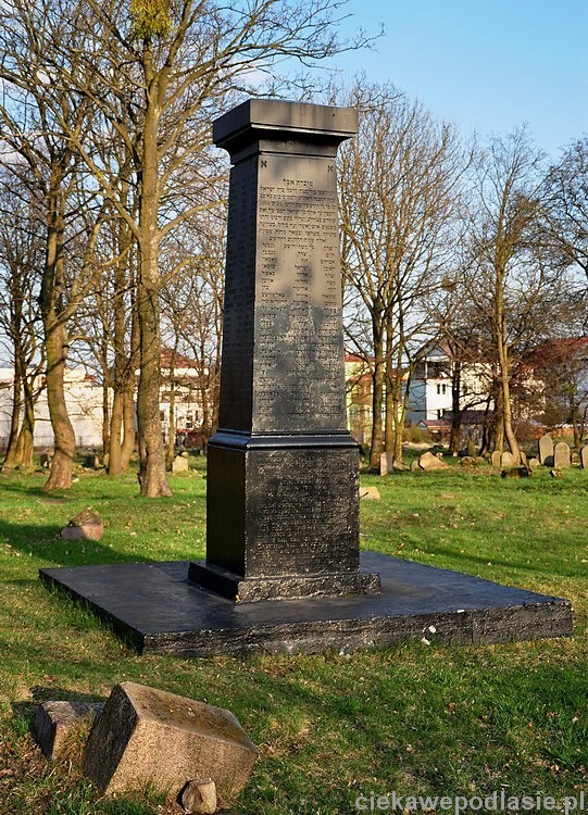 Cmentarz żydowski z 1890r (Białystok) CiekawePodlasie.pl