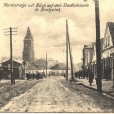 Widok od ulicy Surażskiej w kierunku centrum w pierwszym okresie okupacji niemieckiej.