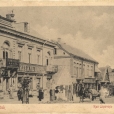 Ulica Lipowa 12 na pocztówce z końca XIXw.