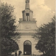 Brama Wielka Pałacu Branickich około 1908 roku.