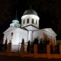 Sobór św. Mikołaja Cudotwórcy nocą.