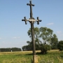 Jatwieź Duża - Stary drewniany krzyż przydrożny