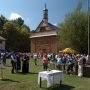Liczne imprezy organizowane w Muzeum Rolnictwa rozpoczynają się często przed zabytkowym kościołem.Tutaj podczas Święta Chleba (18.08.2013r) odbyło się święcenie zwierząt gospodarskich.