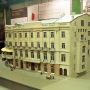 Hotel Ritz - makieta- znajdujący się w Muzeum Historycznym.