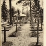 Niemiecki cmentarz wojskowy z 1915 roku. Ze zbiorów J. Murawiejskiego.