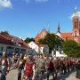 W drodze na Grunwald rycerze 