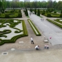 Ogród Barokowy (zdjęcie z 2009 r) przed prowadzonymi pracami rewaloryzacyjnymi.