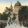 Sobór św. Mikołaja na podkolorowanej pocztówce z okresu niemieckiego (1915- 1919Ze zbiorów J. Murawiejskiego.