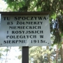 Zaczopki - Zabytkowy cmentarz pierwszowojenny