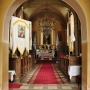 Wnętrze kościoła p.w. MB. Pocieszenia.