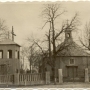 Zdjęcie starego kościoła z lat 50-tych XX w.