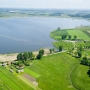 Jezioro Zygmunta Augusta z lotu ptaka. Fot. Urząd Miejski w Knyszynie
