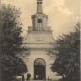 Brama pałacu Branickich. Pocztówka z około 1914roku.Ze zbiorów J. Murawiejskiego.