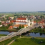 Loty balonem -Tykocin, rzeka Narew, 
