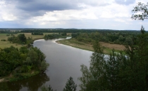 Malownicze zakole rzeki Bug w okolicy wsi Gnojno