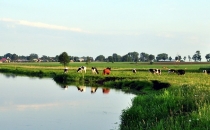 Śluza na rzece Narew