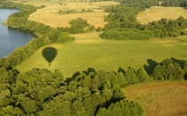Loty balonem - Rzeka Narew, okolice Łomży i Nowogrodu