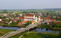 Loty balonem -Tykocin, rzeka Narew, 